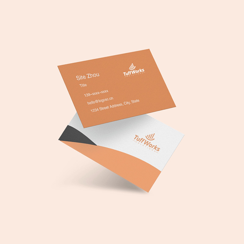 Vivid Glossy Business Card