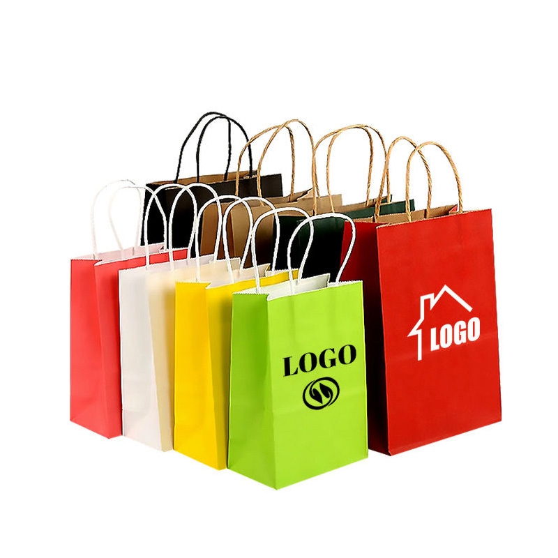 Eco Friendly Brown Kraft Paper Bags