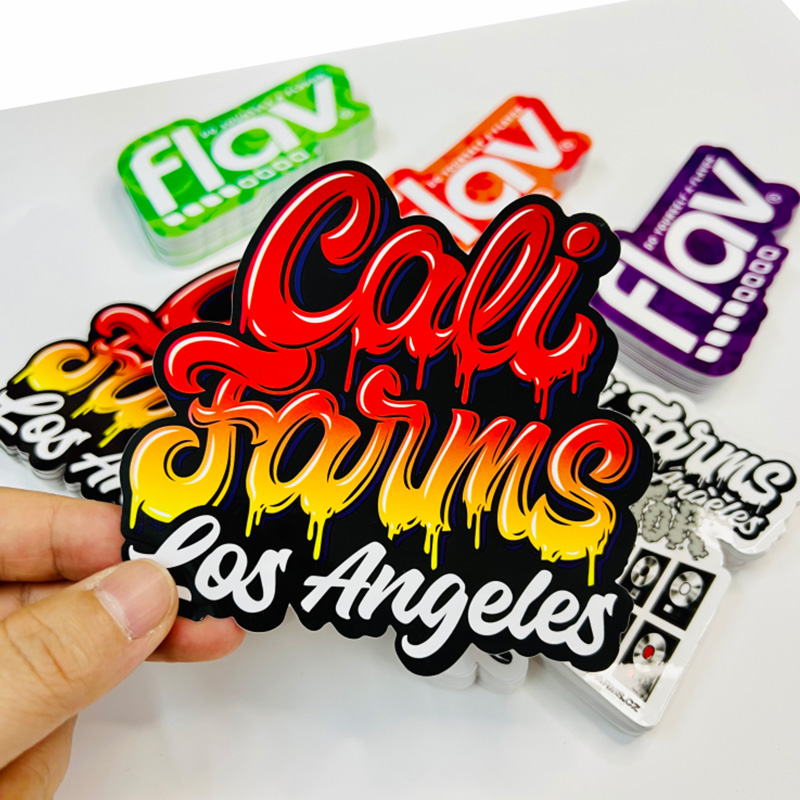 Custom-Shaped Stickers Cut​