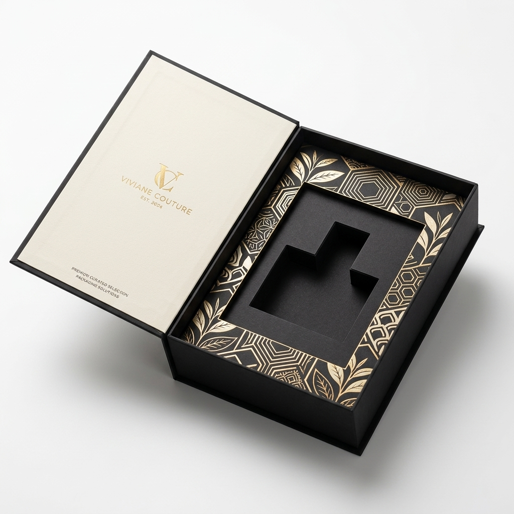 European Book-Style Perfume Magnetic Coffret