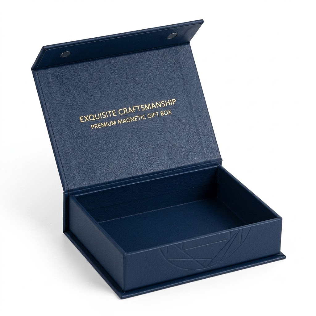 Premium Leatherette Magnetic Scent Paper Box