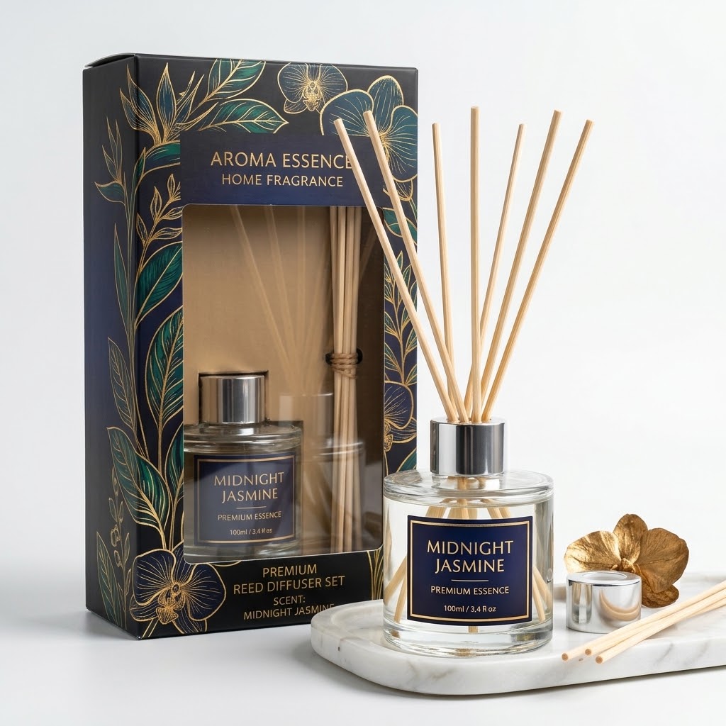 Aroma decorative reed diffuser box