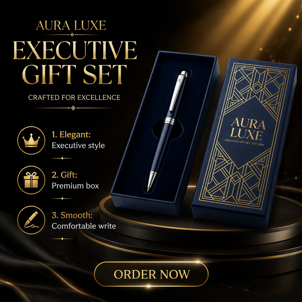 Custom Premium Pen & Stationery Gift Boxes